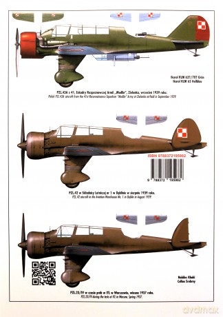 PZL.42, PZL.43, PZL.46 Sum nr 598 - Janusz Ledwoch [KSIĄŻKA]