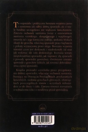 Rachunek sumienia czyli owocne odbycie spowiedzi [KSIĄŻKA]