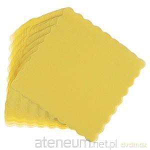 Serwetki gastronomiczne żółte 15x15cm 120szt