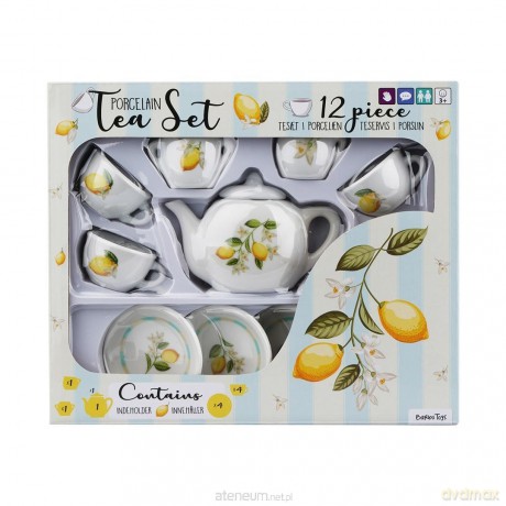 Serwis dla dzieci porcelanowy Lemon 12el