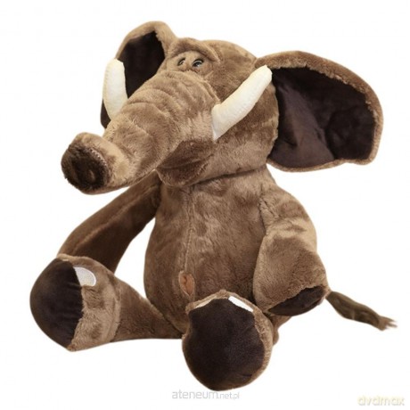 Słoń pluszowy brązowy 22cm