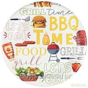 Talerze papierowe Grill Time 8szt