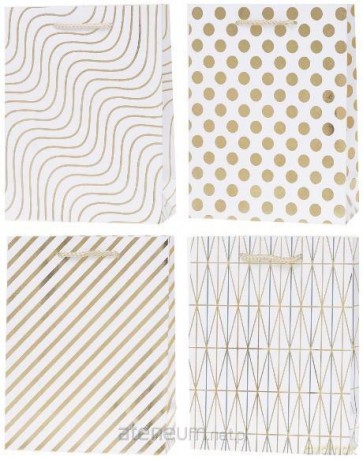 Torebka Lux 26x32x10cm hot-stamp mix