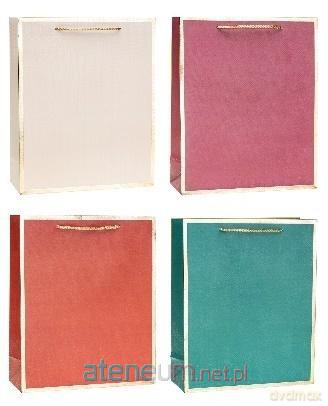 Torebka ozdobna 31x42x12cm hot-stamp mix