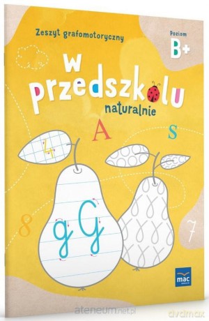 W Przedszkolu Naturalnie. Poziom B+ Zeszyt [KSIĄŻKA]