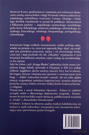 Opowieści Zoharu. O Kabale i Zoharze - Ireneusz Kania [KSIĄŻKA]