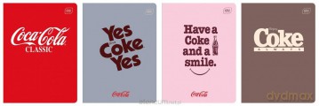 Zeszyt A5/60K linia M Hybrid Coca Cola (10szt)
