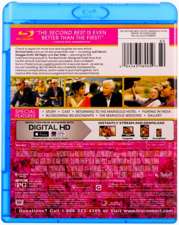 Drugi Hotel Marigold [Blu-Ray]