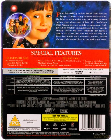 Matylda (steelbook) [Blu-Ray 4K]+[Blu-Ray]
