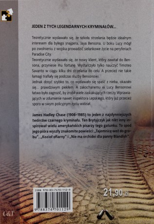 Ostatni cel Bensona - James Hadley Chase [KSIĄŻKA]