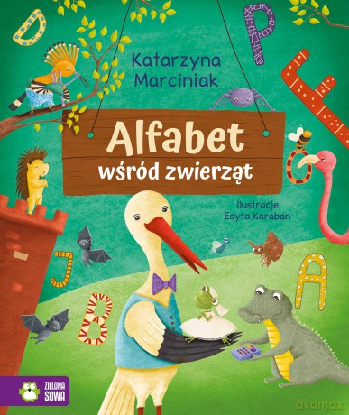 Alfabet wśród zwierząt - Katarzyna Marciniak [KSIĄŻKA]