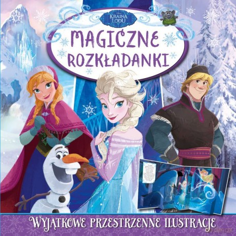 Disney Kraina Lodu. Magiczne rozkładanki [KSIĄŻKA]