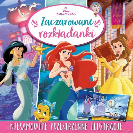 Disney Księżniczki. Zaczarowane rozkładanki [KSIĄŻKA]
