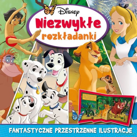 Disney. Niezwykłe rozkładanki [KSIĄŻKA]