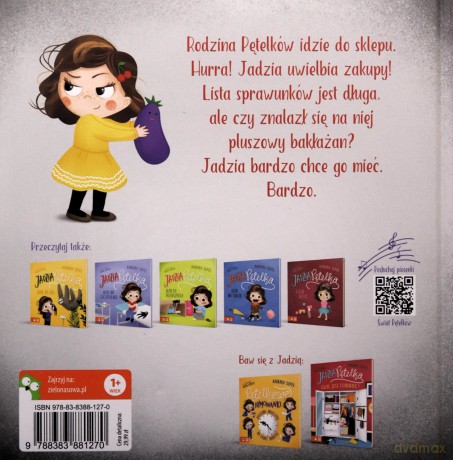 Jadzia Pętelka idzie na zakupy. Jadzia Pętelka - Barbara Supeł [KSIĄŻKA]