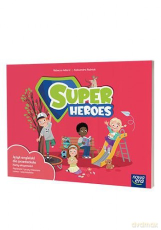 Język angielski Super Heroes przedszkole 4-5-latki karty aktywności - Rebeca Adlard, Raźniak Aleksandra [KSIĄŻKA]