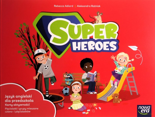 Język angielski Super Heroes przedszkole 4-5-latki karty aktywności - Rebeca Adlard, Raźniak Aleksandra [KSIĄŻKA]