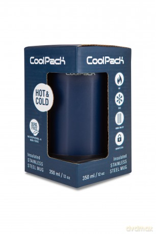 Kubek termiczny 350ml Coolpack Coffee Mug Tom Navy Blue