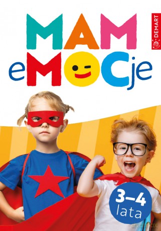 MAM eMOCje. Wiek 3-4 lata - Justyna Grican, Katarzyna Śliwińska [KSIĄŻKA]