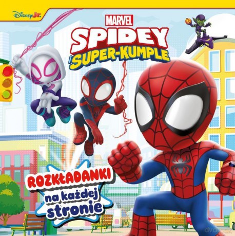 Marvel Spidey i Super-kumple. Rozkładanki [KSIĄŻKA]