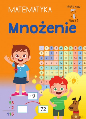 Mnożenie. Matematyka. Klasa 1-3. Mądry uczeń - Tamara Malska [KSIĄŻKA]