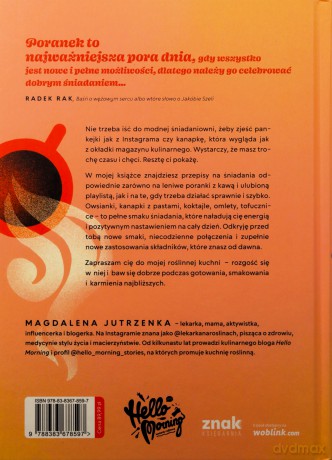 Na dobry początek. Roślinne śniadania pełne smaku - Magdalena Jutrzenka [KSIĄŻKA]