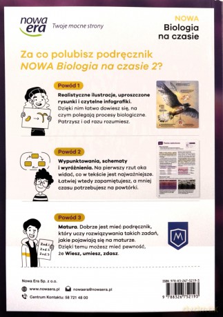 Nowa Biologia na czasie podręcznik 2 liceum i technikum zakres rozszerzony EDYCJA 2025 [KSIĄŻKA]