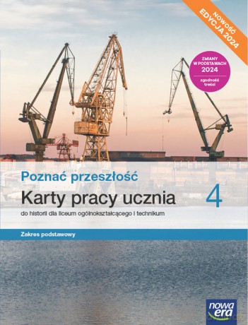Nowa historia Poznać przeszłość karty pracy 4 liceum technikum zakres podstawowy EDYCJA 2025 - Panimasz Katarzyna [KSIĄŻKA]