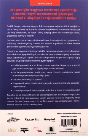 Nowe zimne wojny. Chiny, Rosja i wyzwanie rzucone Ameryce - David E. Sanger, Mary K. Brooks [KSIĄŻKA]