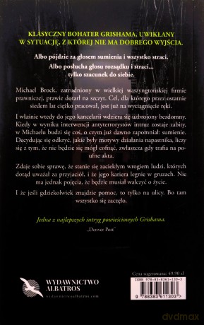 Obrońca ulicy - John Grisham [KSIĄŻKA]