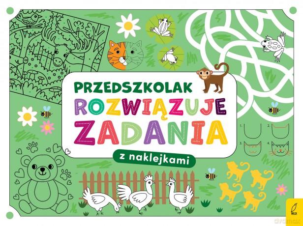 Przedszkolak rozwiązuje zadania. Zeszyt zielony [KSIĄŻKA]