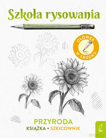 Przyroda. Szkicownik. Szkoła rysowania - Natalia Berlik [KSIĄŻKA]