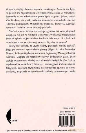 Smocza. Biografia żydowskiej ulicy w Warszawie - Benny Mer [KSIĄŻKA]