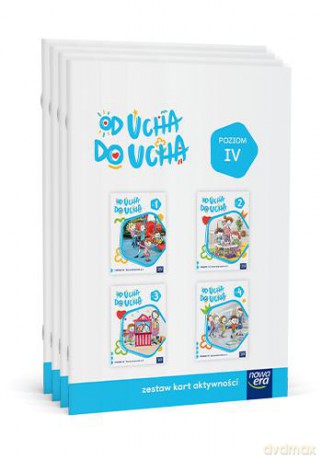 Wychowanie przedszkolne OD UCHA DO UCHA 6-latki Poziom 4 Zestaw kart aktywności - Stalmach-Tkacz Anna, Mucha Karina [KSIĄŻKA]