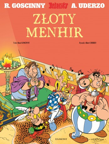 Złoty Menhir. Asteriks - René Goscinny, Albert Uderzo [KOMIKS]