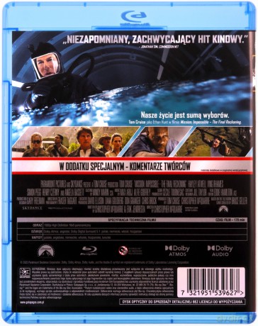 Mission: Impossible - The Final Reckoning [Blu-Ray]