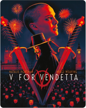 V jak Vendetta (steelbook) [Blu-Ray 4K]+[Blu-Ray]