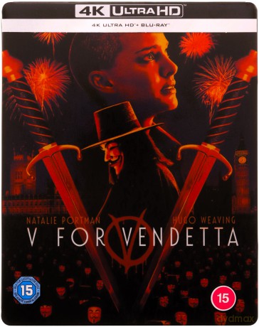 V jak Vendetta (steelbook) [Blu-Ray 4K]+[Blu-Ray]