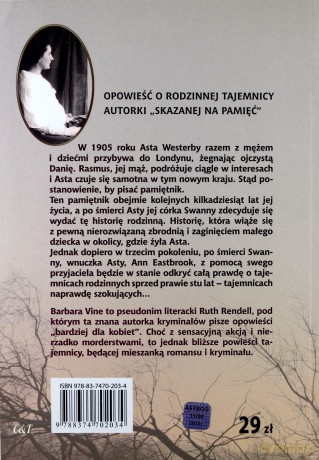 Pamiętniki Asty - Barbara Vine [KSIĄŻKA]