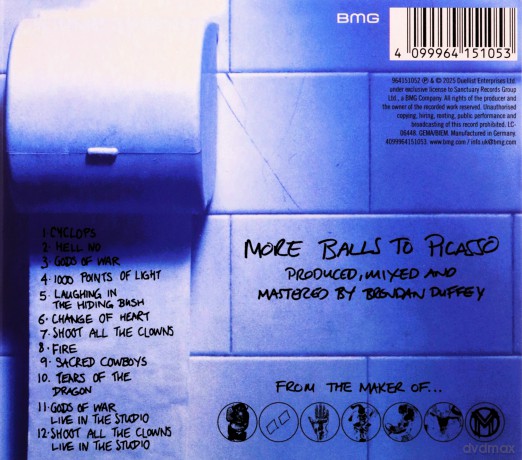Bruce Dickinson: More Balls To Picasso [CD]