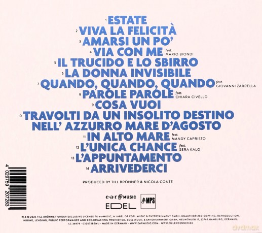 Till Broenner: Italia (digipack) [CD]