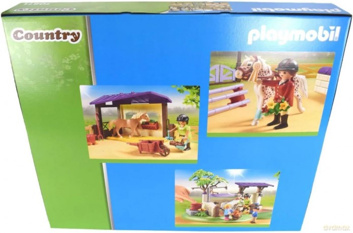 PLAYMOBIL Turniej jeździecki z myjnią dla koni (70871) [KLOCKI]