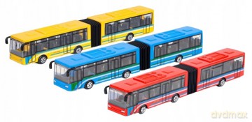 Autobus Miejski metalowy 1szt.mix