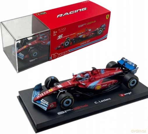 Bburago Model Bolid F1 Ferrari Sf-24 Gp Miami 2024 Charles Leclerc 1:43
