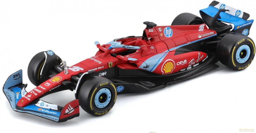 Bburago Model Bolid F1 Ferrari Sf-24 Gp Miami 2024 Charles Leclerc 1:43