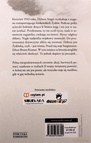 Esesman i Żydówka - Justyna Wydra [KSIĄŻKA]