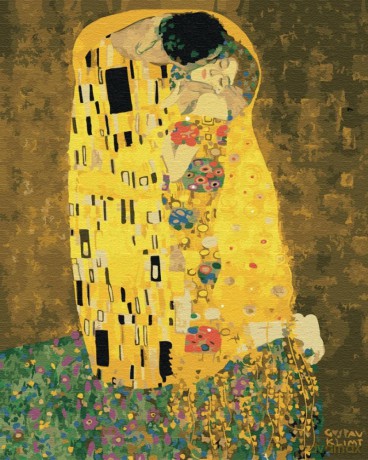 Malowanie po numerach BRUSHME 40x50 cm Pocałunek Gustav