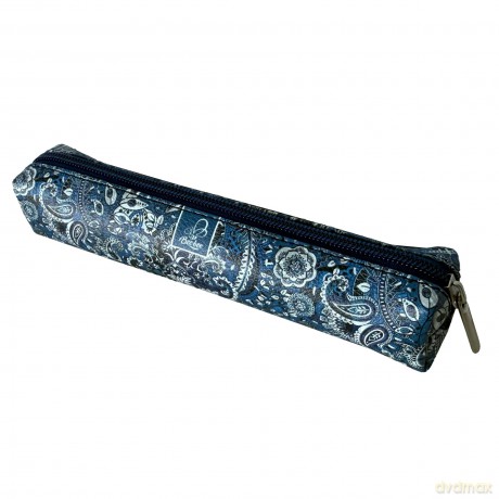 Piórnik mini prostokąt Ornament Blue