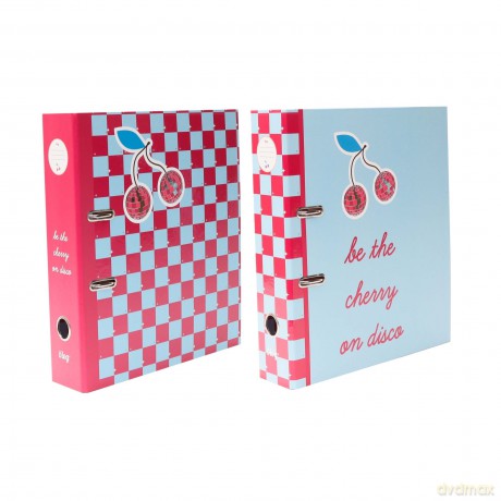 Segregator A4 z dźwignia 8cm CHERRY DISCO