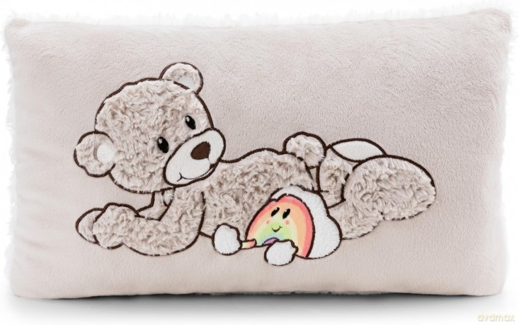 NICI Poduszka miś Finni 43x25cm
